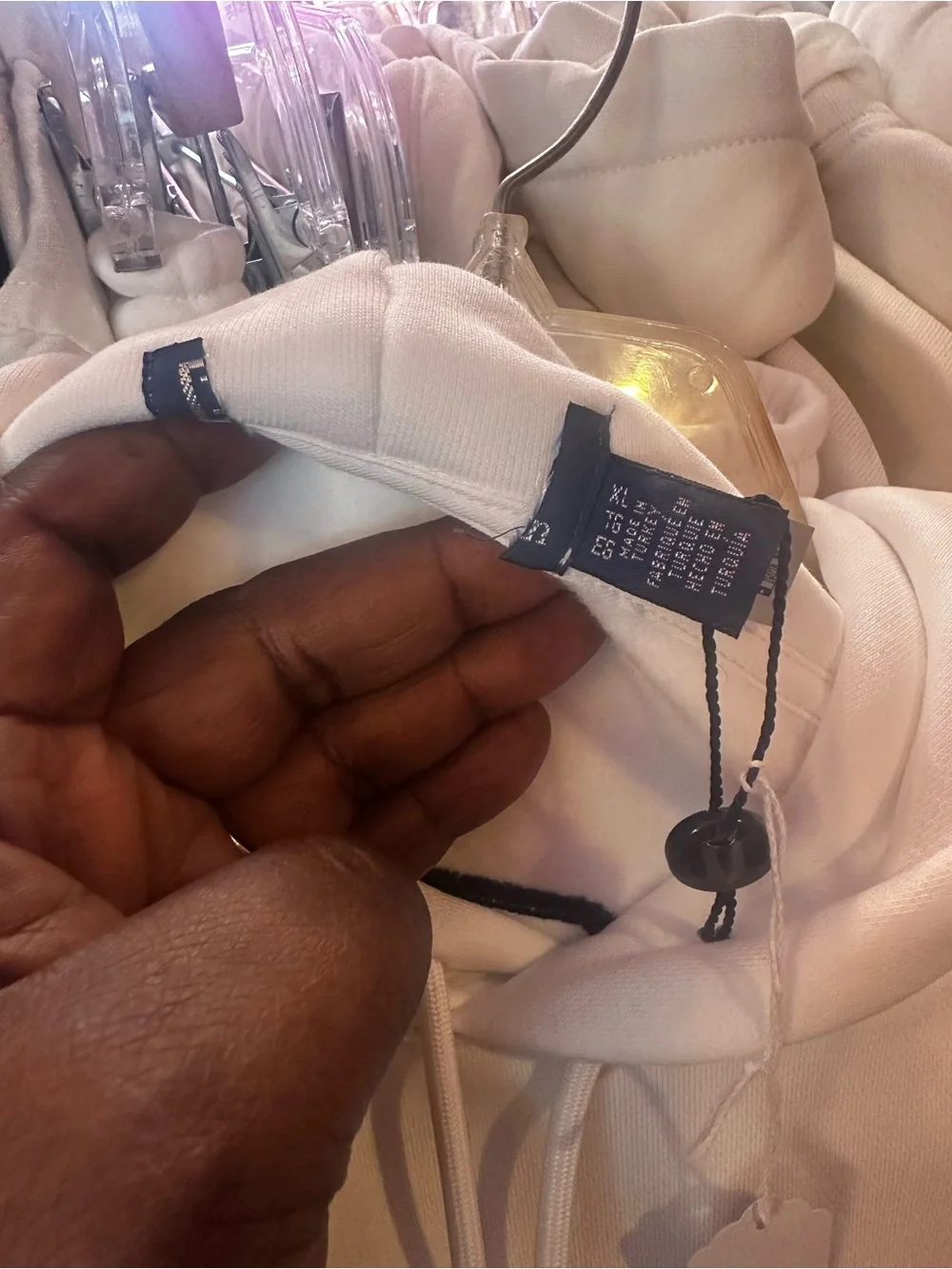 Polo Ralph Lauren white sweatshirt